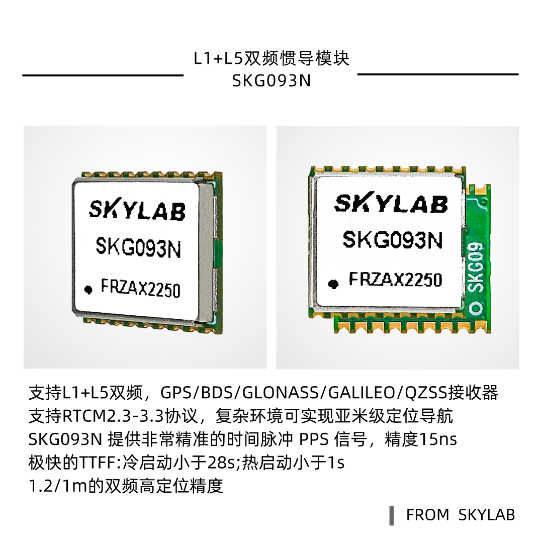 选型小尺寸双频惯导模块SKG093N，有参考设计指南吗？